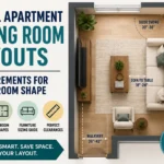10 Small Apartment Living Room Layouts: Measurements for Every Room Shape