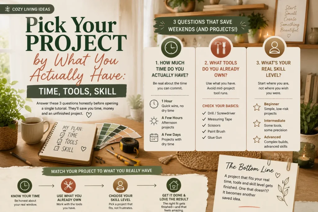 DIY home decor project planning guide