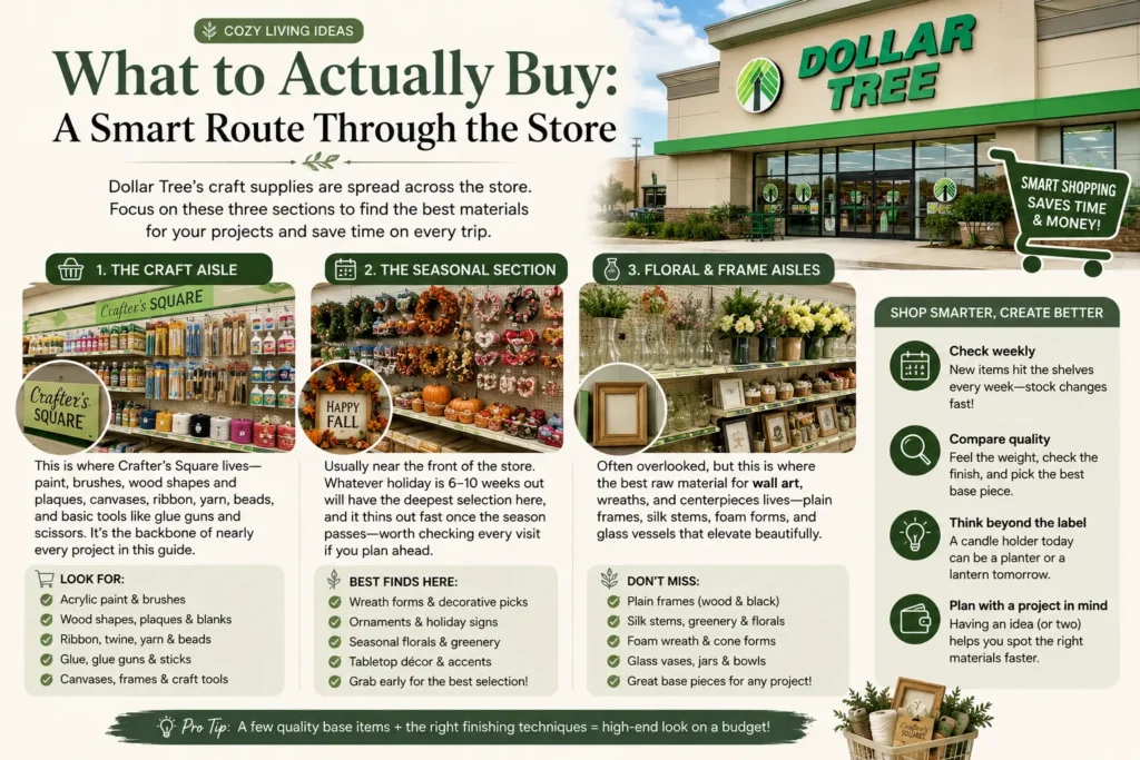 Dollar Tree shopping guide for the best DIY craft supplies