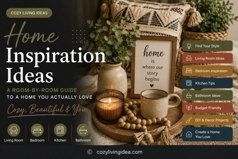 Home Inspiration Ideas: A Room-by-Room Guide to a Home You Actually Love