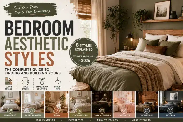 Bedroom Aesthetic Styles: The Complete Guide to Finding and Building Yours