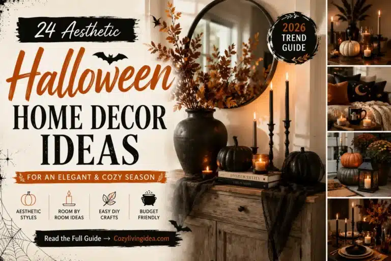 24 Halloween Home Decor Ideas for an Aesthetic (Not Spooky) Season