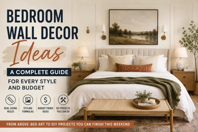 Bedroom Wall Decor Ideas: A Complete Guide for Every Style and Budget