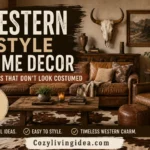 Western Style Home Decor: What Actually Makes It Look Curated (Not Costumed)