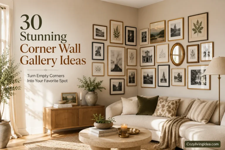Corner Wall Gallery Ideas: 30 Ways to Style Any Corner