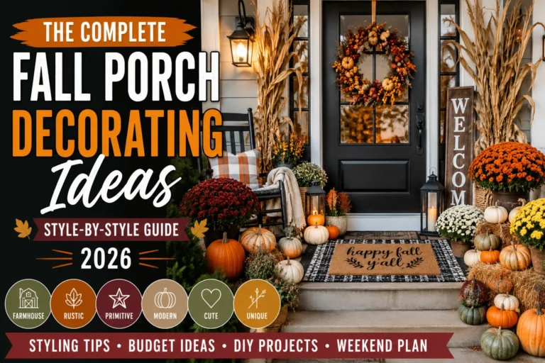 Fall Porch Decorating Ideas: The Complete Style-by-Style Guide for 2026