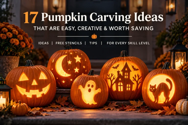17 Pumpkin Carving Ideas That Are Easy, Creative & Worth Saving