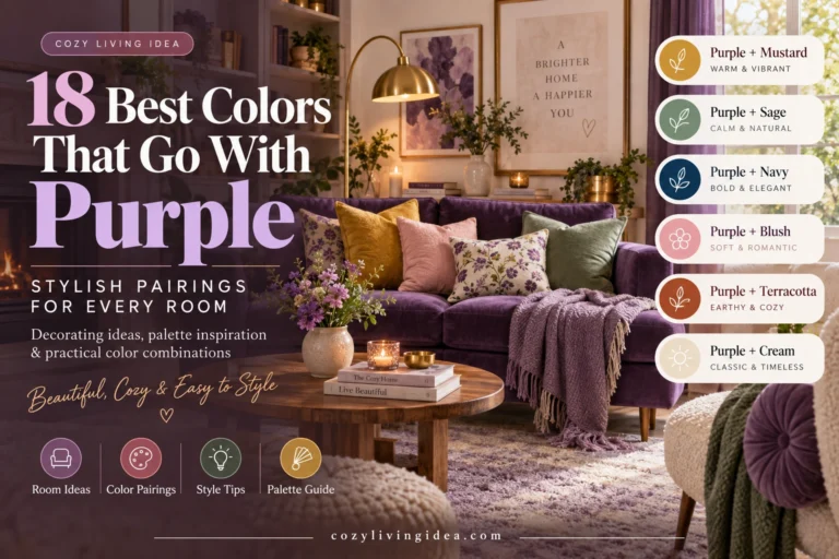 Colors That Go With Purple: 18 Combinations That Work