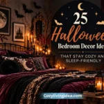 25 Halloween Bedroom Decor Ideas That Stay Cozy and Sleep-Friendly