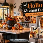 30 Halloween Kitchen Decor Ideas: Spooky, Elegant, Vintage and DIY Looks That Still Let You Cook