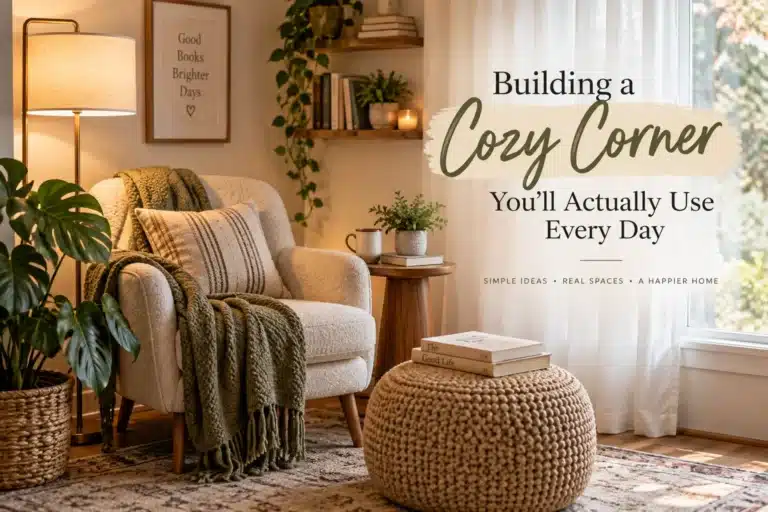 Building a Cozy Corner You’ll Actually Use Every Day