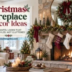 Christmas Fireplace Decor Ideas: 25 Mantel Looks That Feel Styled, Not Cluttered