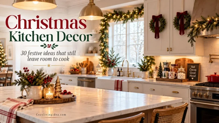 Christmas Kitchen Decor: 30 Ideas That Look Festive and Still Leave Room to Cook