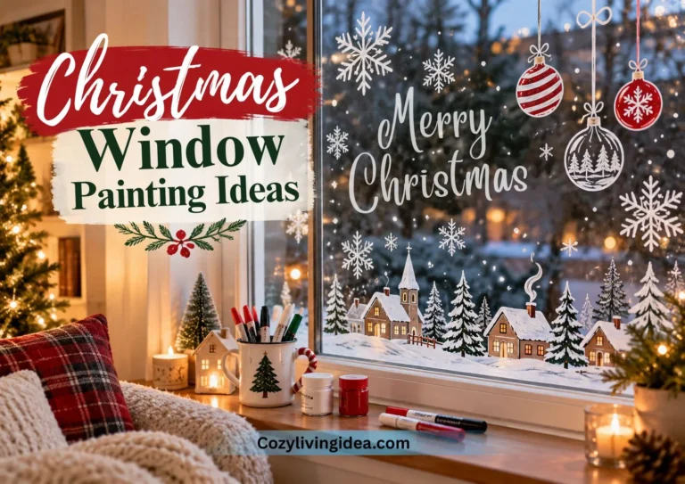 25 Christmas Window Painting & Decorating Ideas: Easy, Funny & Show-Stopping Designs