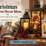 Christmas Lantern Decor Ideas: 24 Easy Ways to Style Lanterns Indoors and Out